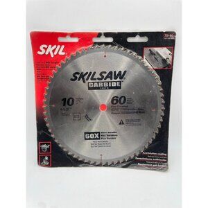 NEW-SEALED 75160 Skil Skilsaw Carbide Teeth 10" Saw Blade 60 Teeth Fine Crosscut